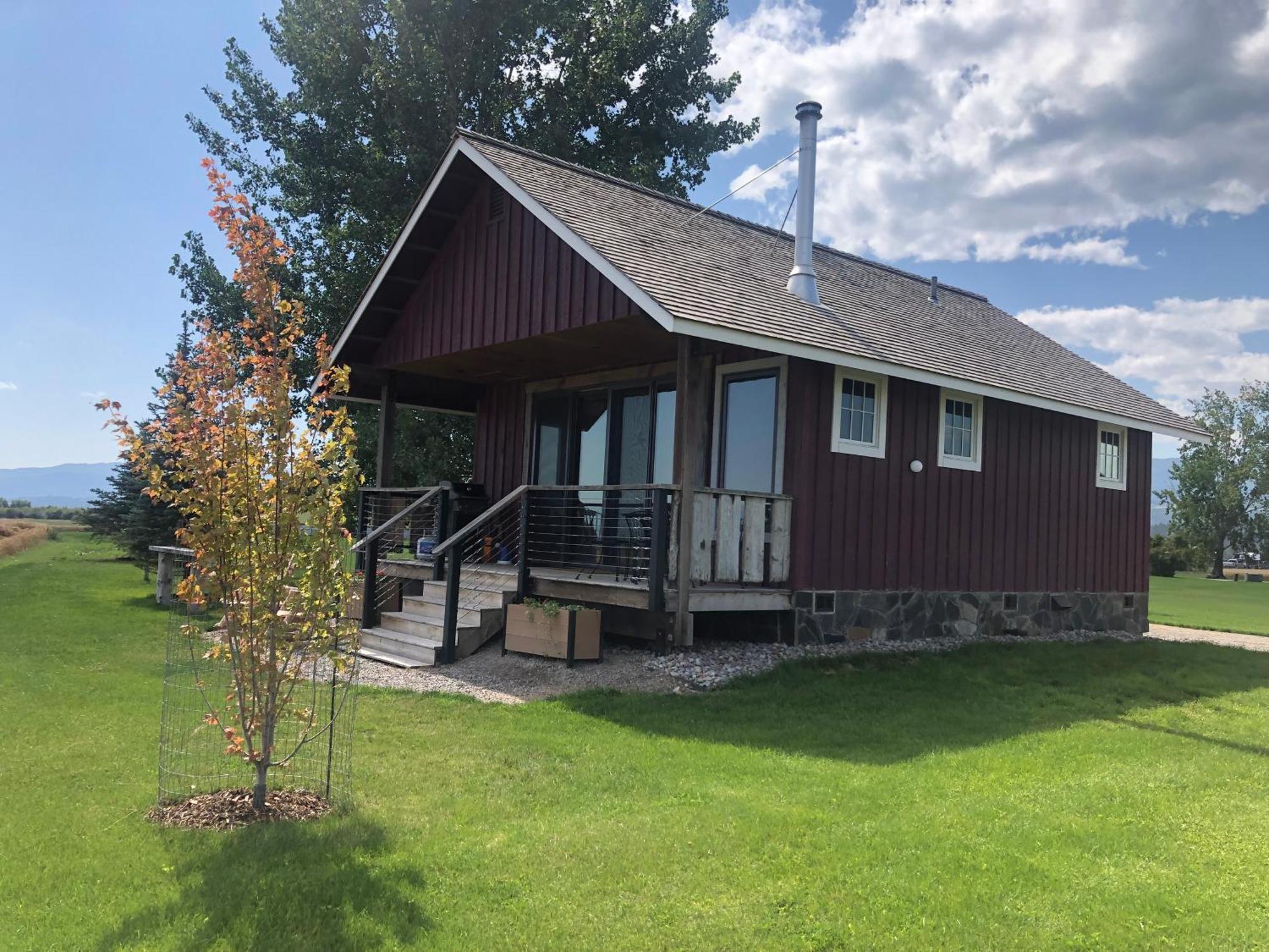 New Cabin With Spectacular Views Of Flathead Lake. Somers Extérieur photo