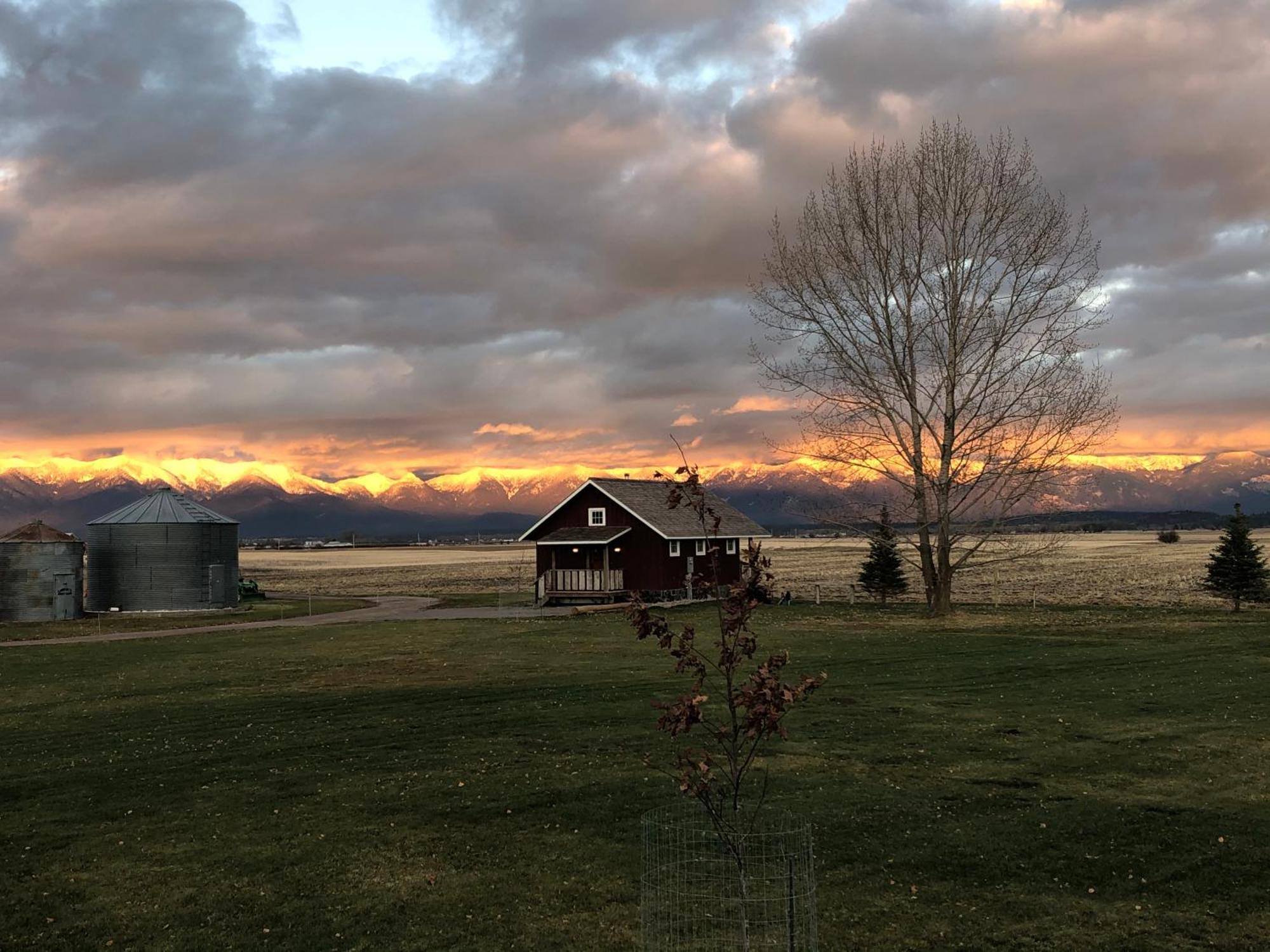 New Cabin With Spectacular Views Of Flathead Lake. Somers Extérieur photo