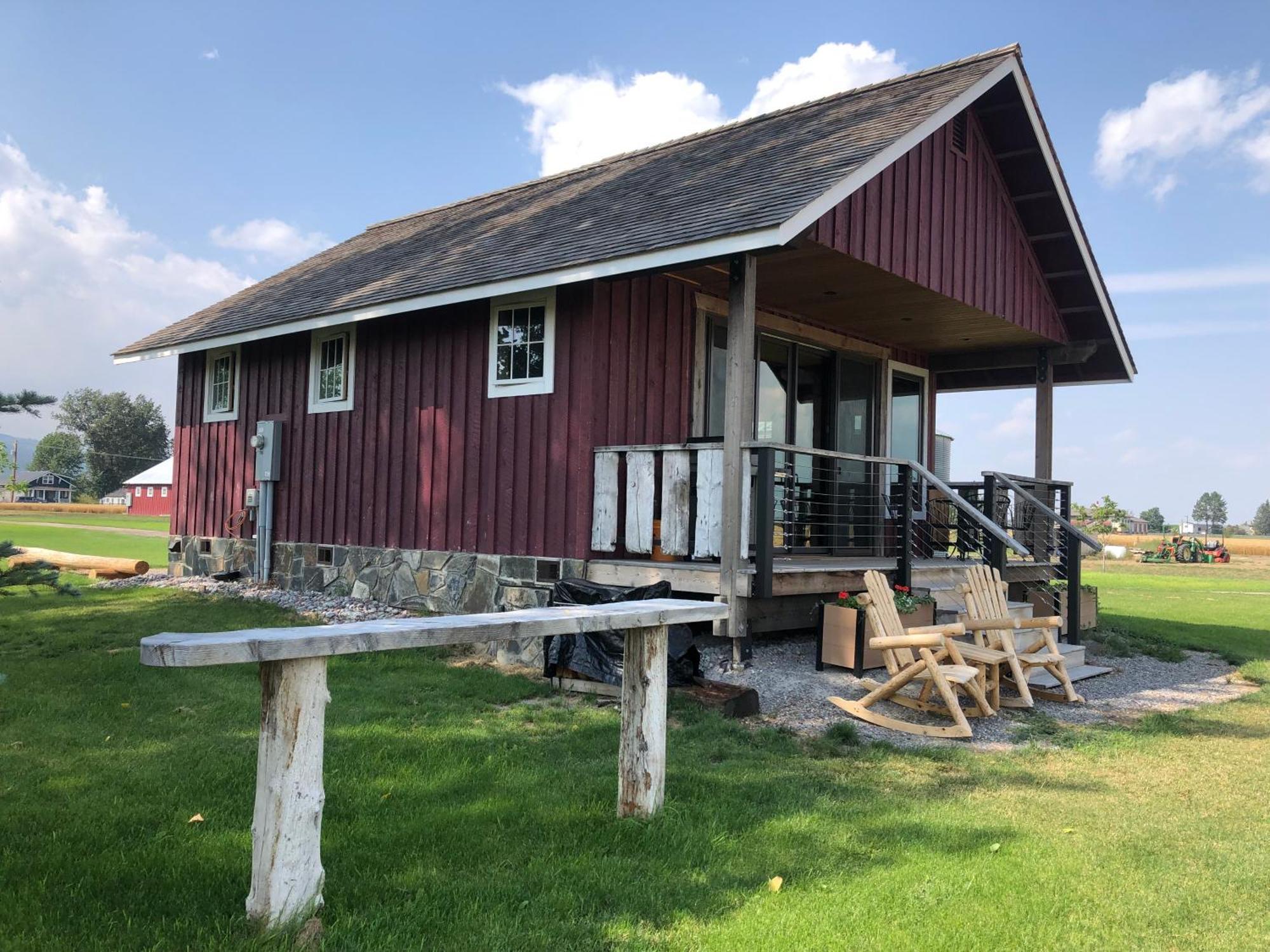 New Cabin With Spectacular Views Of Flathead Lake. Somers Extérieur photo