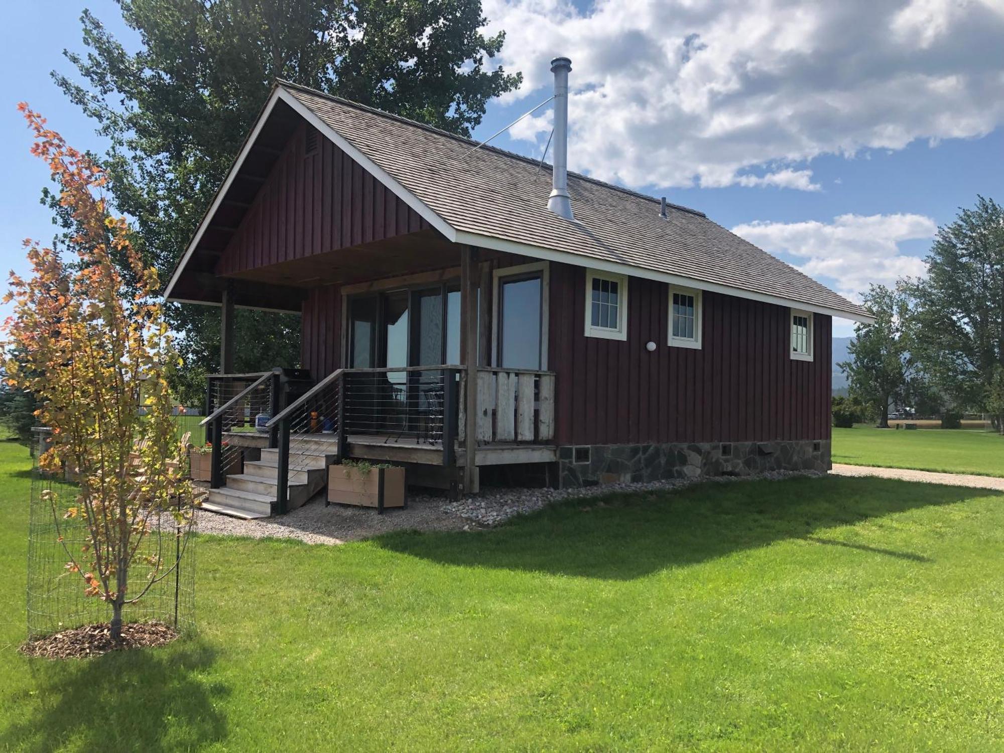 New Cabin With Spectacular Views Of Flathead Lake. Somers Extérieur photo
